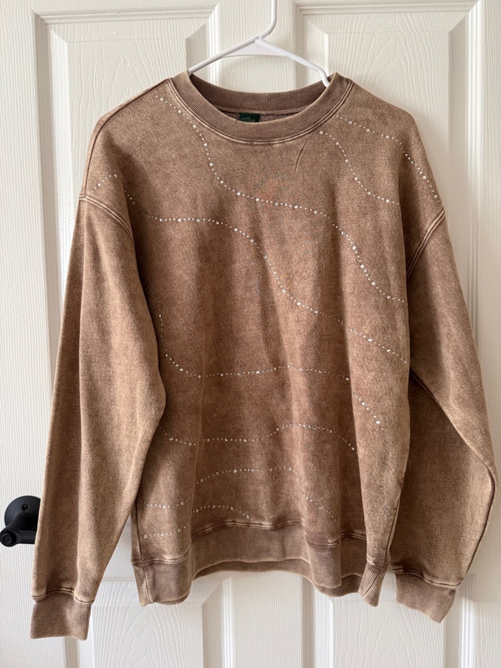 Wild Fable embellished rhinestone sweatshirt - Picture 1 of 7